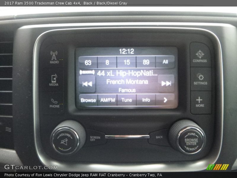 Black / Black/Diesel Gray 2017 Ram 3500 Tradesman Crew Cab 4x4