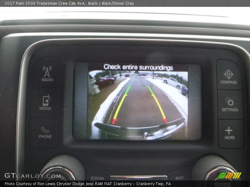 Black / Black/Diesel Gray 2017 Ram 3500 Tradesman Crew Cab 4x4