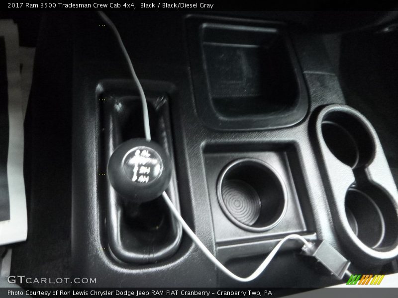 Black / Black/Diesel Gray 2017 Ram 3500 Tradesman Crew Cab 4x4