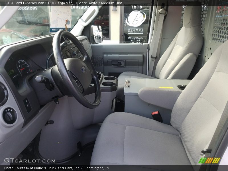 Oxford White / Medium Flint 2014 Ford E-Series Van E150 Cargo Van
