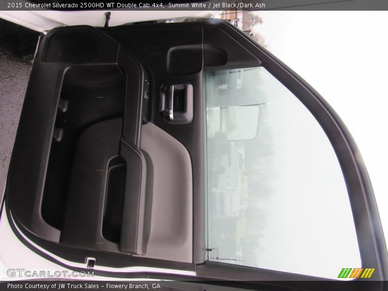 Summit White / Jet Black/Dark Ash 2015 Chevrolet Silverado 2500HD WT Double Cab 4x4