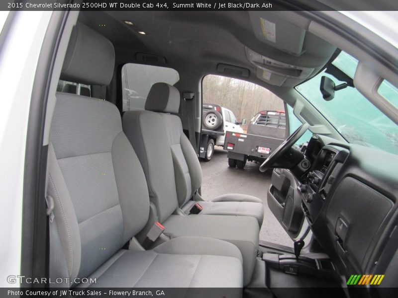 Summit White / Jet Black/Dark Ash 2015 Chevrolet Silverado 2500HD WT Double Cab 4x4
