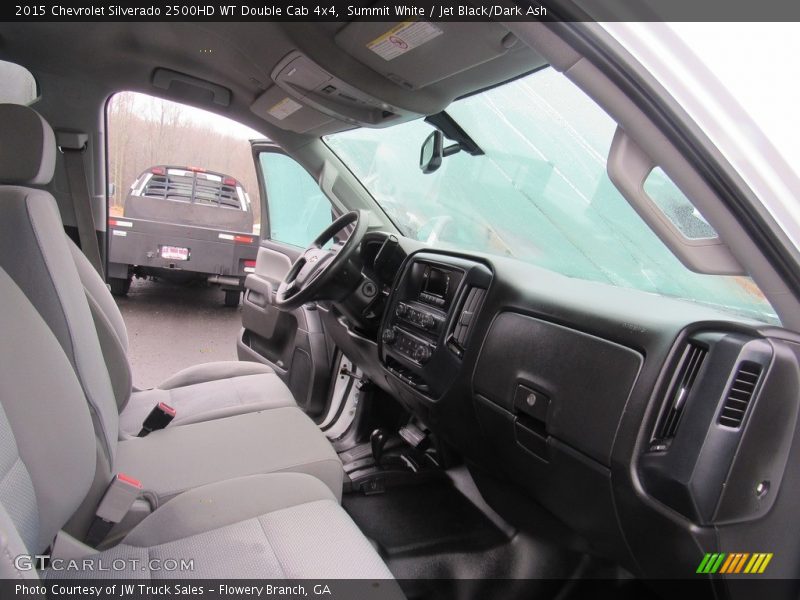 Summit White / Jet Black/Dark Ash 2015 Chevrolet Silverado 2500HD WT Double Cab 4x4