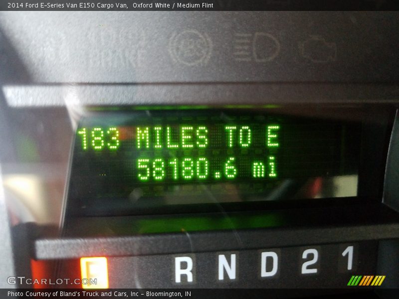Oxford White / Medium Flint 2014 Ford E-Series Van E150 Cargo Van