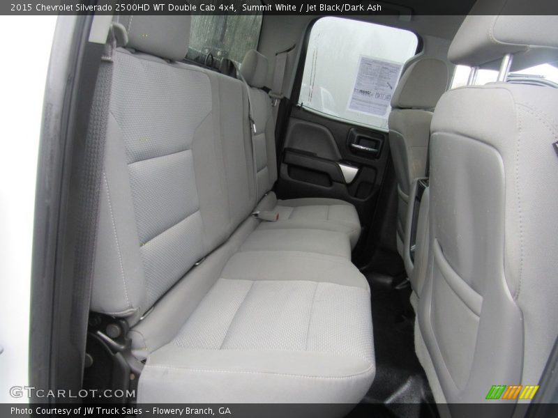 Summit White / Jet Black/Dark Ash 2015 Chevrolet Silverado 2500HD WT Double Cab 4x4