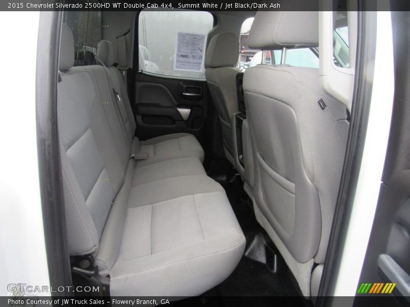 Summit White / Jet Black/Dark Ash 2015 Chevrolet Silverado 2500HD WT Double Cab 4x4