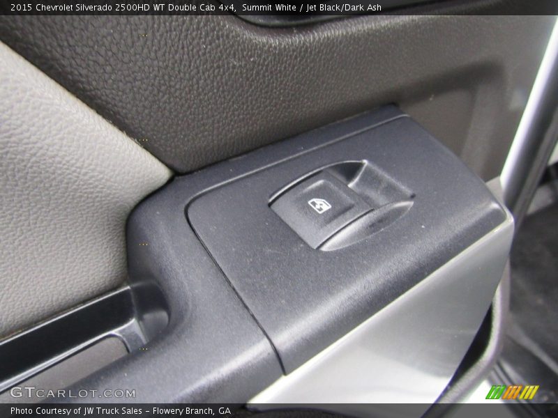Summit White / Jet Black/Dark Ash 2015 Chevrolet Silverado 2500HD WT Double Cab 4x4