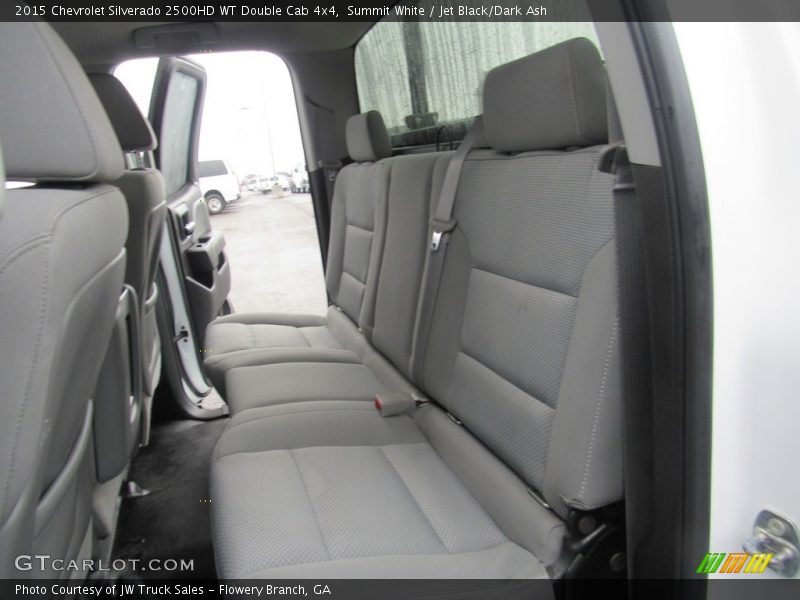 Summit White / Jet Black/Dark Ash 2015 Chevrolet Silverado 2500HD WT Double Cab 4x4