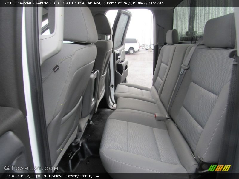 Summit White / Jet Black/Dark Ash 2015 Chevrolet Silverado 2500HD WT Double Cab 4x4