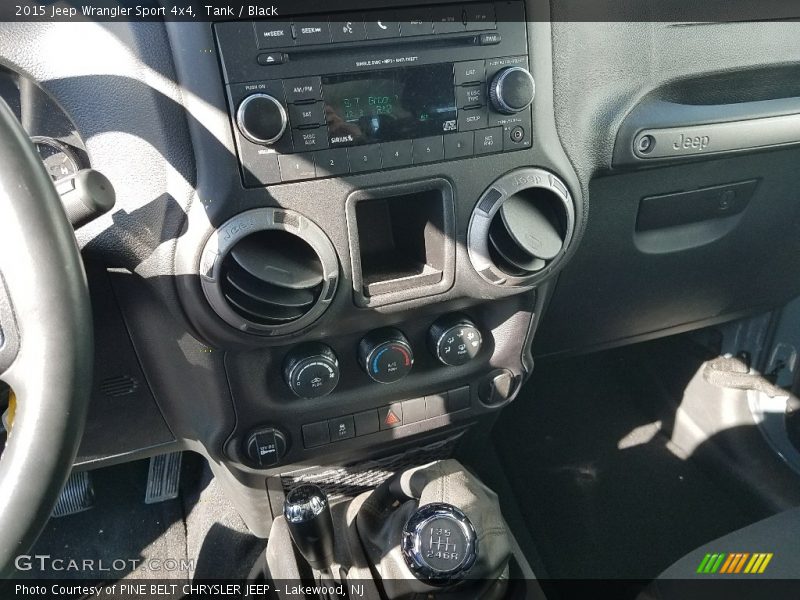 Tank / Black 2015 Jeep Wrangler Sport 4x4