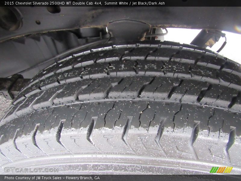 Summit White / Jet Black/Dark Ash 2015 Chevrolet Silverado 2500HD WT Double Cab 4x4