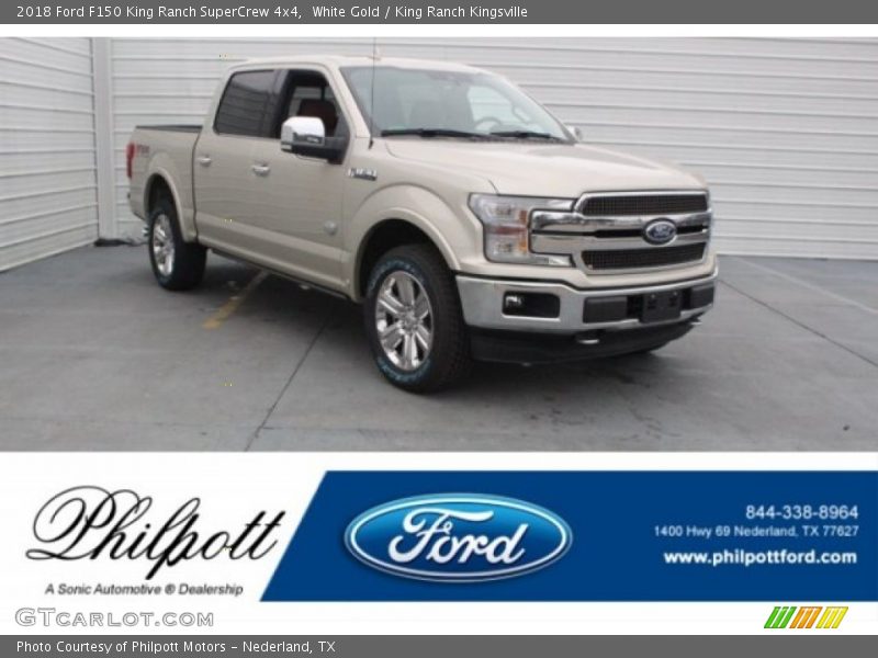 White Gold / King Ranch Kingsville 2018 Ford F150 King Ranch SuperCrew 4x4