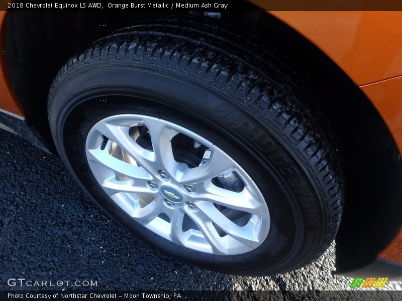 Orange Burst Metallic / Medium Ash Gray 2018 Chevrolet Equinox LS AWD