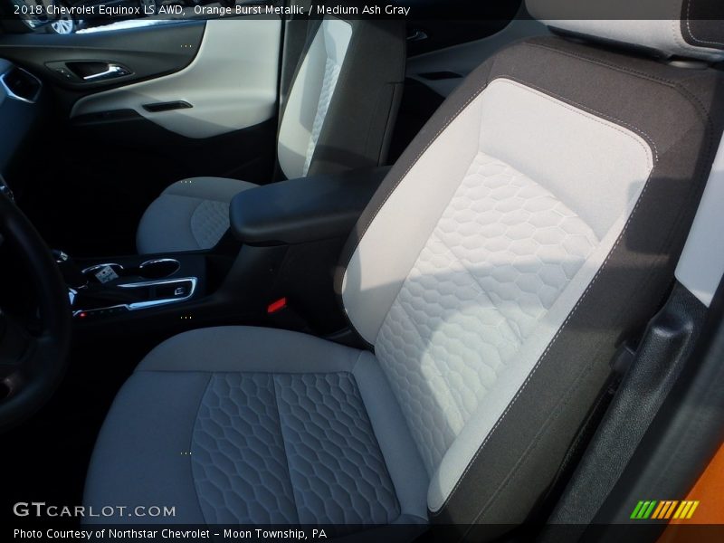 Orange Burst Metallic / Medium Ash Gray 2018 Chevrolet Equinox LS AWD