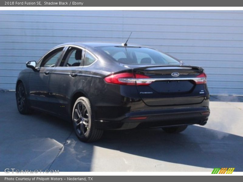 Shadow Black / Ebony 2018 Ford Fusion SE