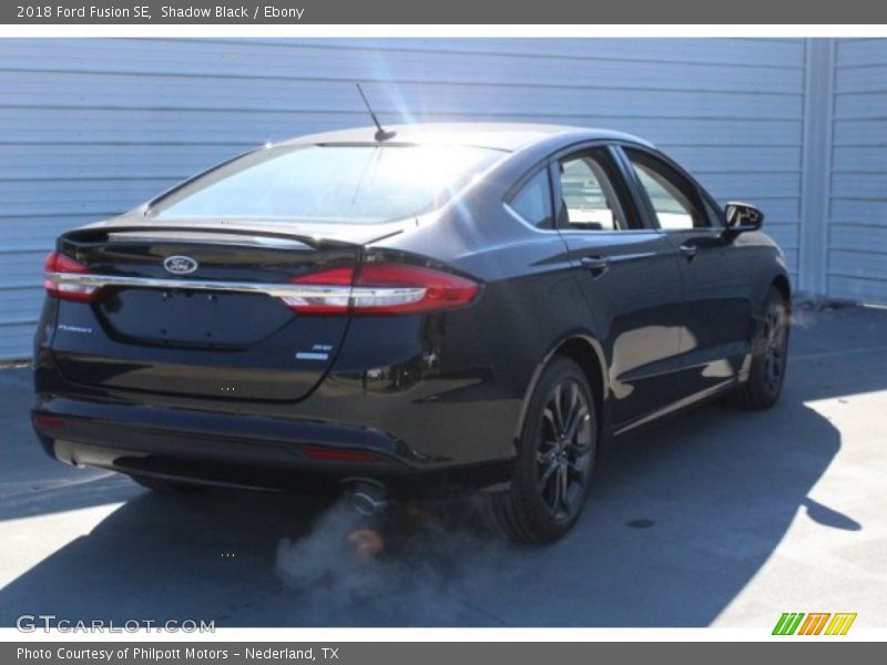 Shadow Black / Ebony 2018 Ford Fusion SE