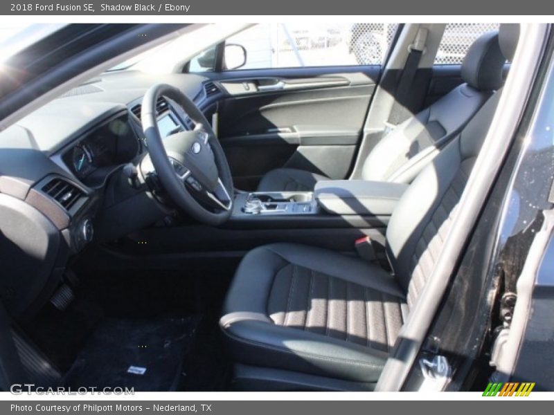 Shadow Black / Ebony 2018 Ford Fusion SE