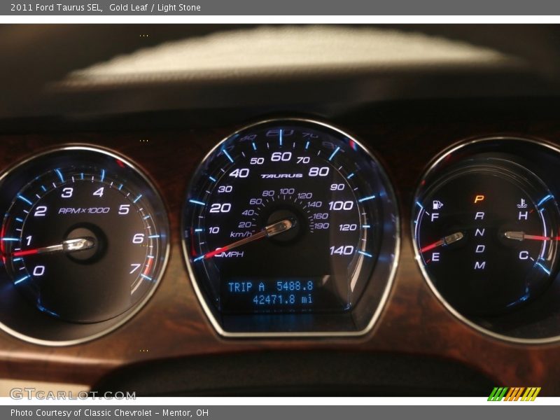 Gold Leaf / Light Stone 2011 Ford Taurus SEL