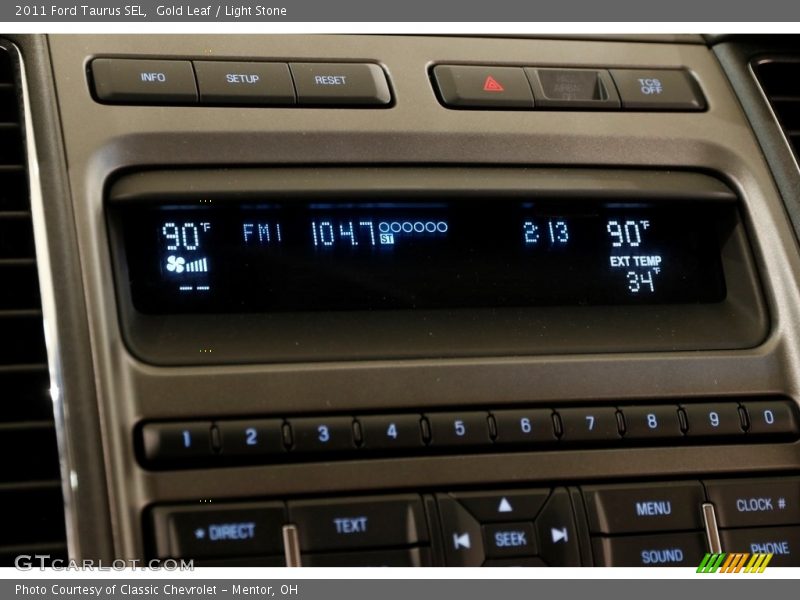 Gold Leaf / Light Stone 2011 Ford Taurus SEL