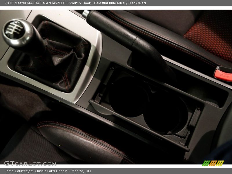 Celestial Blue Mica / Black/Red 2010 Mazda MAZDA3 MAZDASPEED3 Sport 5 Door