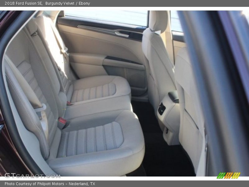 Burgundy Velvet / Ebony 2018 Ford Fusion SE