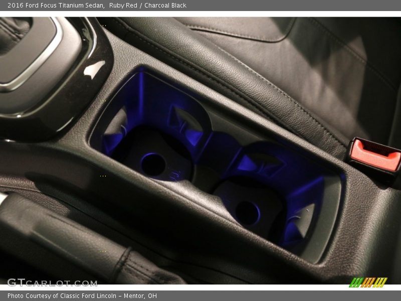 Ruby Red / Charcoal Black 2016 Ford Focus Titanium Sedan