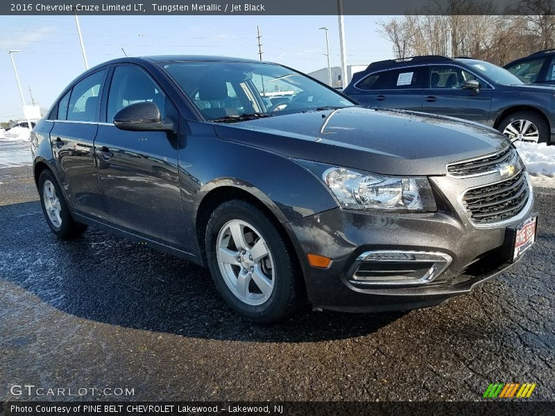 Tungsten Metallic / Jet Black 2016 Chevrolet Cruze Limited LT