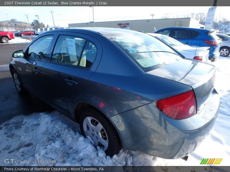 Blue Granite Metallic / Gray 2007 Chevrolet Cobalt LS Sedan