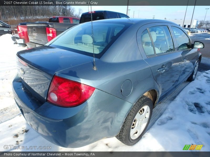 Blue Granite Metallic / Gray 2007 Chevrolet Cobalt LS Sedan