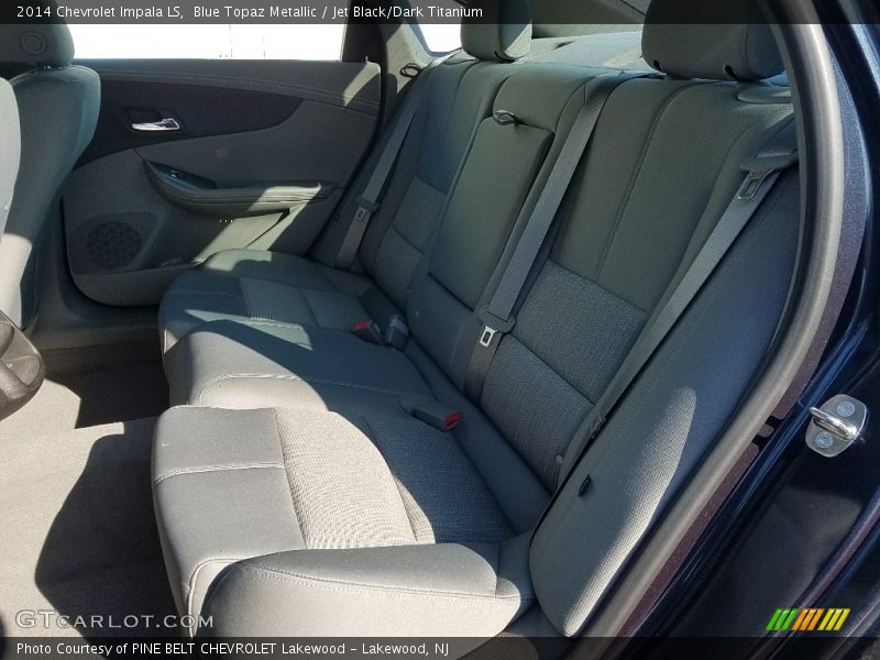 Blue Topaz Metallic / Jet Black/Dark Titanium 2014 Chevrolet Impala LS