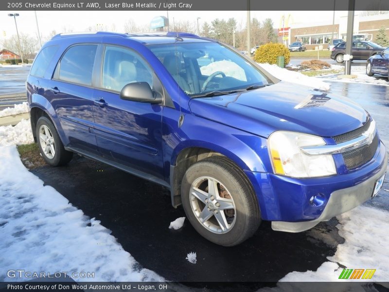 Laser Blue Metallic / Light Gray 2005 Chevrolet Equinox LT AWD