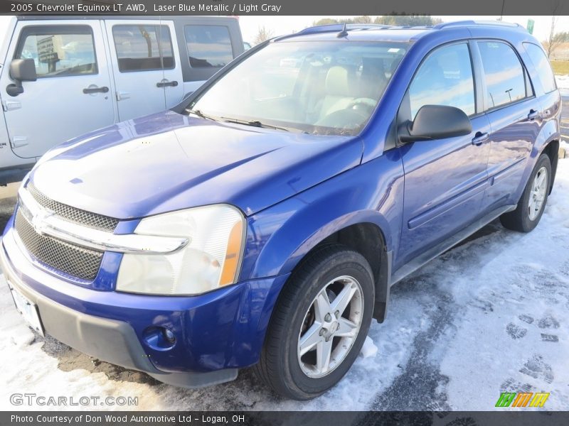 Laser Blue Metallic / Light Gray 2005 Chevrolet Equinox LT AWD