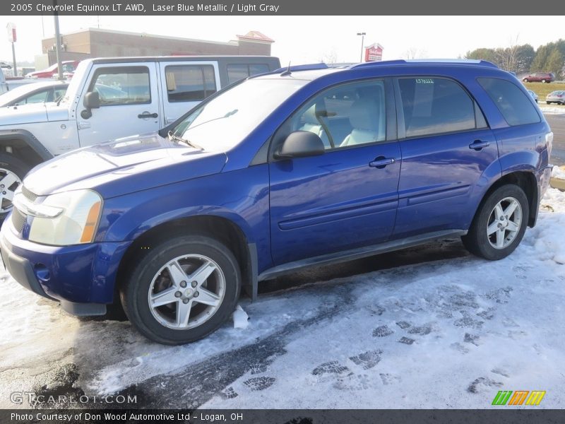 Laser Blue Metallic / Light Gray 2005 Chevrolet Equinox LT AWD