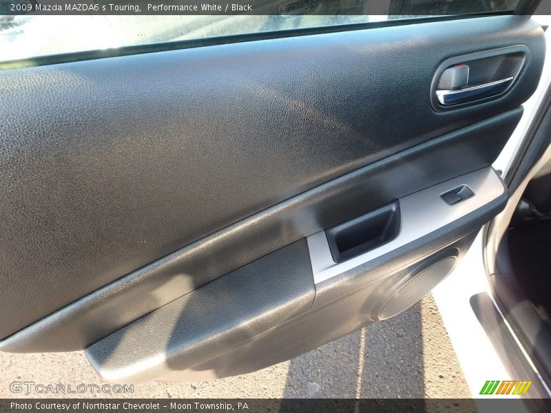 Performance White / Black 2009 Mazda MAZDA6 s Touring