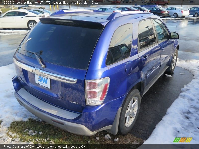 Laser Blue Metallic / Light Gray 2005 Chevrolet Equinox LT AWD