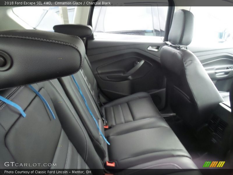 Cinnamon Glaze / Charcoal Black 2018 Ford Escape SEL 4WD