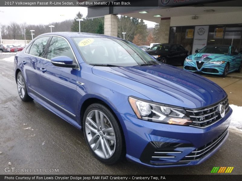 Front 3/4 View of 2017 Passat R-Line Sedan