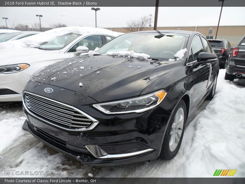 Shadow Black / Ebony 2018 Ford Fusion Hybrid SE