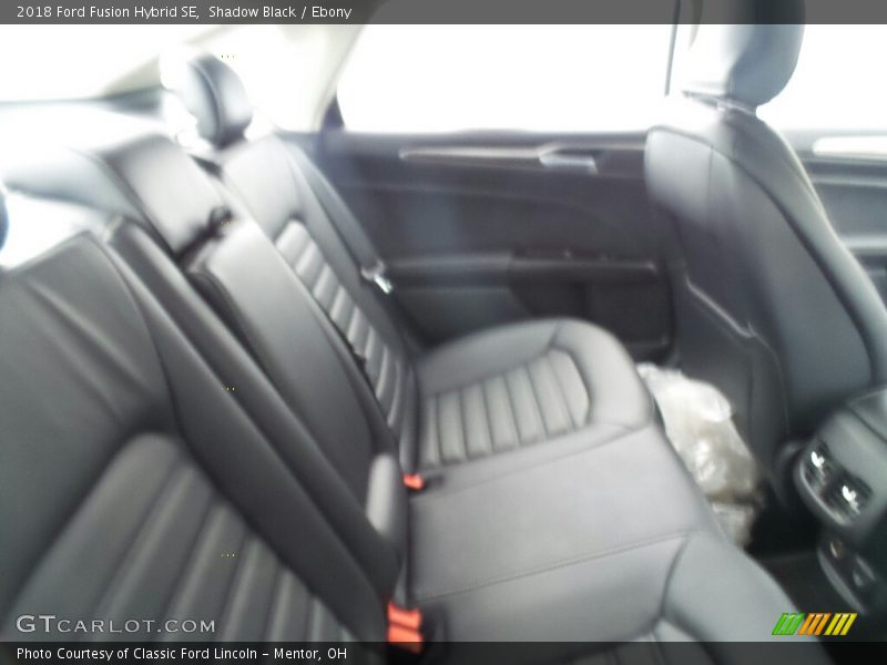 Shadow Black / Ebony 2018 Ford Fusion Hybrid SE
