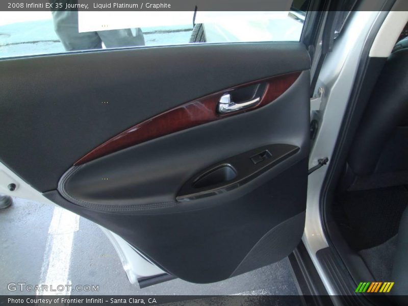 Liquid Platinum / Graphite 2008 Infiniti EX 35 Journey
