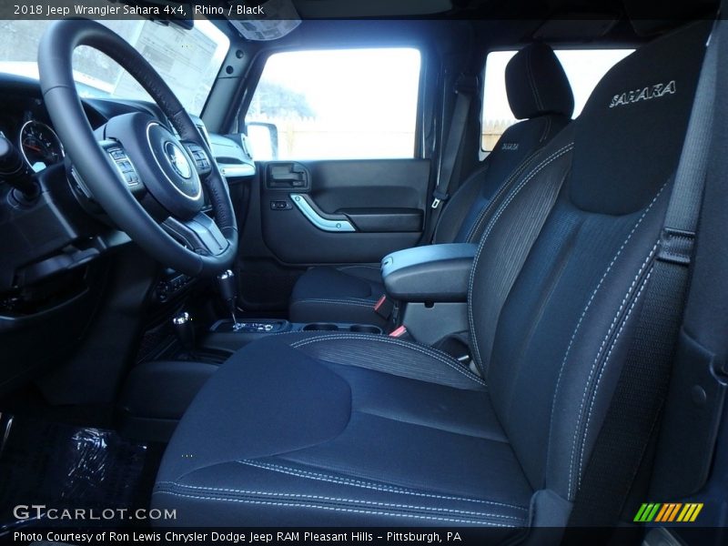 Rhino / Black 2018 Jeep Wrangler Sahara 4x4
