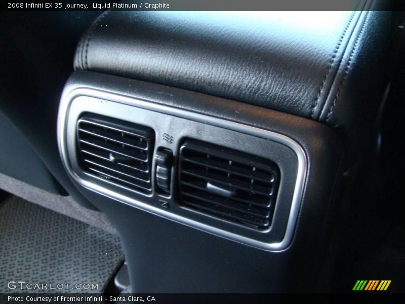 Liquid Platinum / Graphite 2008 Infiniti EX 35 Journey