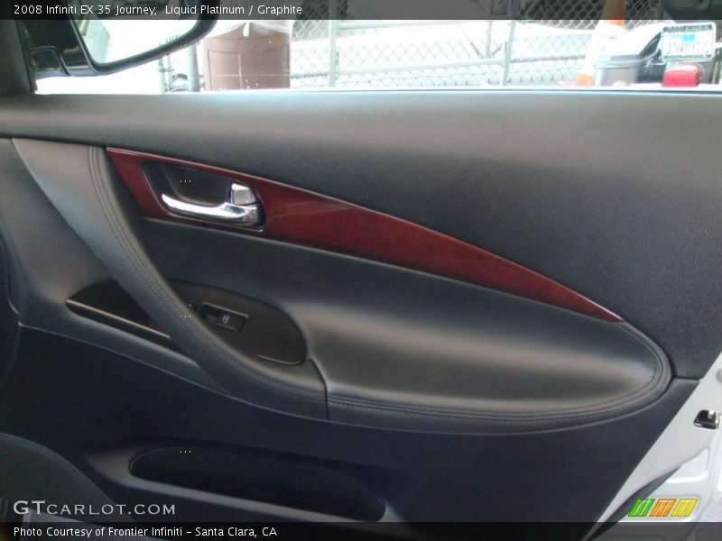 Liquid Platinum / Graphite 2008 Infiniti EX 35 Journey