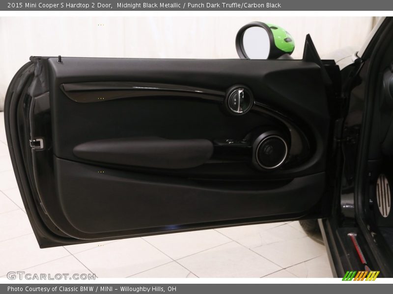 Midnight Black Metallic / Punch Dark Truffle/Carbon Black 2015 Mini Cooper S Hardtop 2 Door
