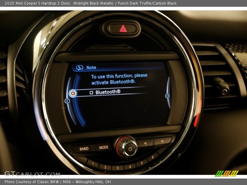 Midnight Black Metallic / Punch Dark Truffle/Carbon Black 2015 Mini Cooper S Hardtop 2 Door