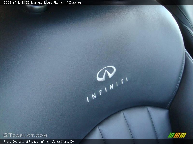 Liquid Platinum / Graphite 2008 Infiniti EX 35 Journey