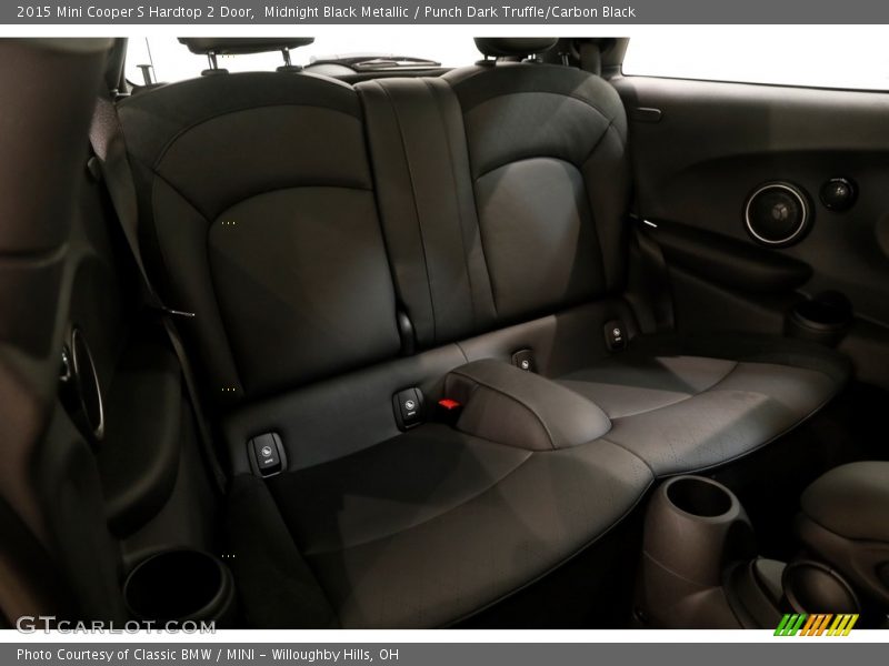 Midnight Black Metallic / Punch Dark Truffle/Carbon Black 2015 Mini Cooper S Hardtop 2 Door