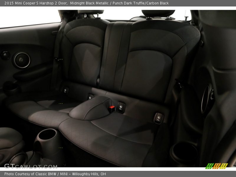 Midnight Black Metallic / Punch Dark Truffle/Carbon Black 2015 Mini Cooper S Hardtop 2 Door