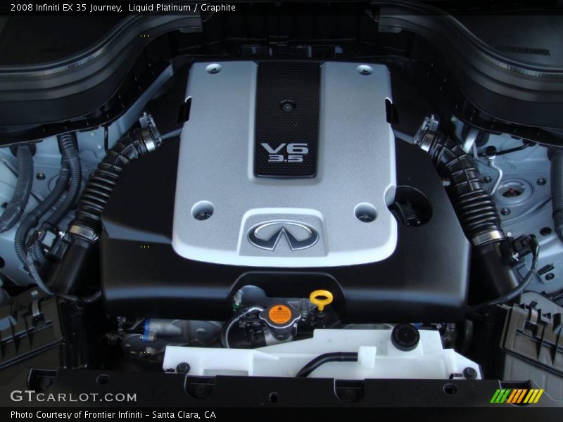 Liquid Platinum / Graphite 2008 Infiniti EX 35 Journey