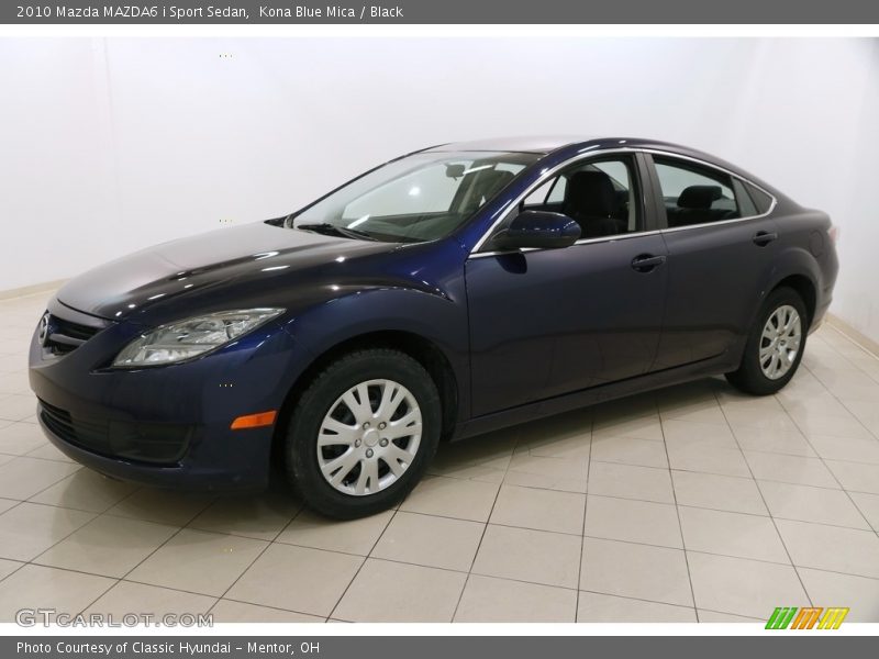Kona Blue Mica / Black 2010 Mazda MAZDA6 i Sport Sedan